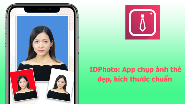 Chỉnh ảnh 4×6 trên điện thoại bằng app IDPhoto